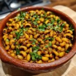tempered black eyed peas recipe