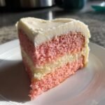 25th birthday cake heart