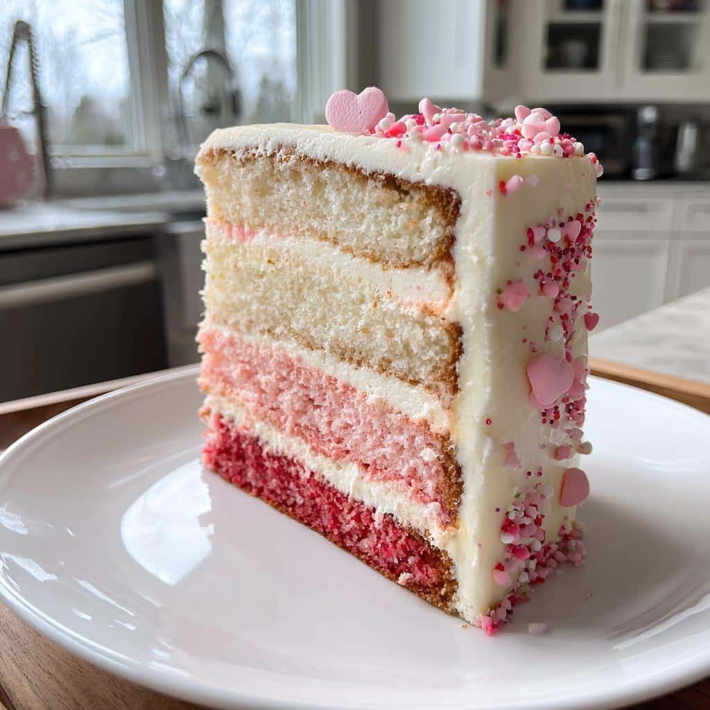 3 tier valentines cake recipe - detail 1