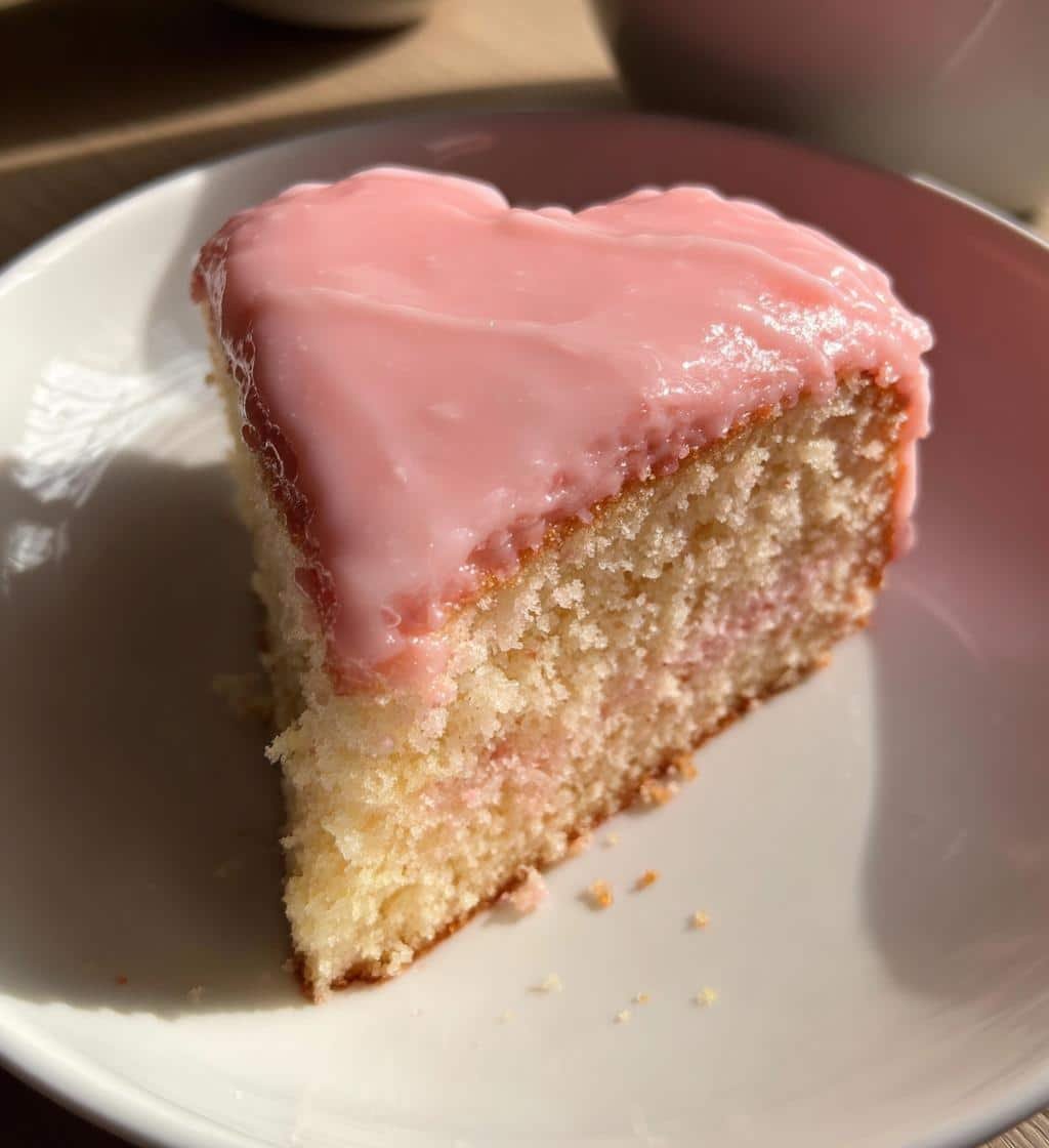 aesthetic heart cake recipe tips celebration - detail 1