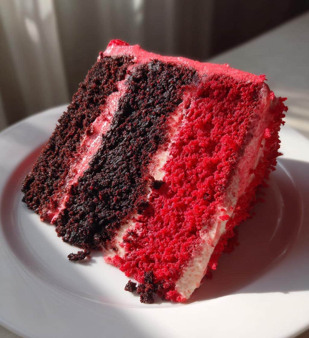 Unforgettable Black and Red Heart Cake Recipe You Need 3 black and red heart cake recipe - detail 1