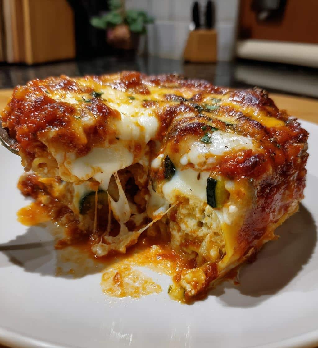 cheesy vegetable lasagna with creamy ricotta - detail 1