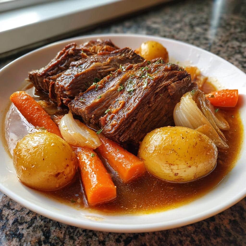 chuck roast crock pot recipes crockpot - detail 1