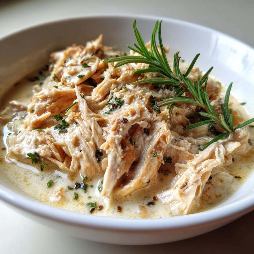 Creamy Keto Crockpot Chicken Recipe in Just 5 Minutes Prep 3 clean keto crockpot recipes - detail 1