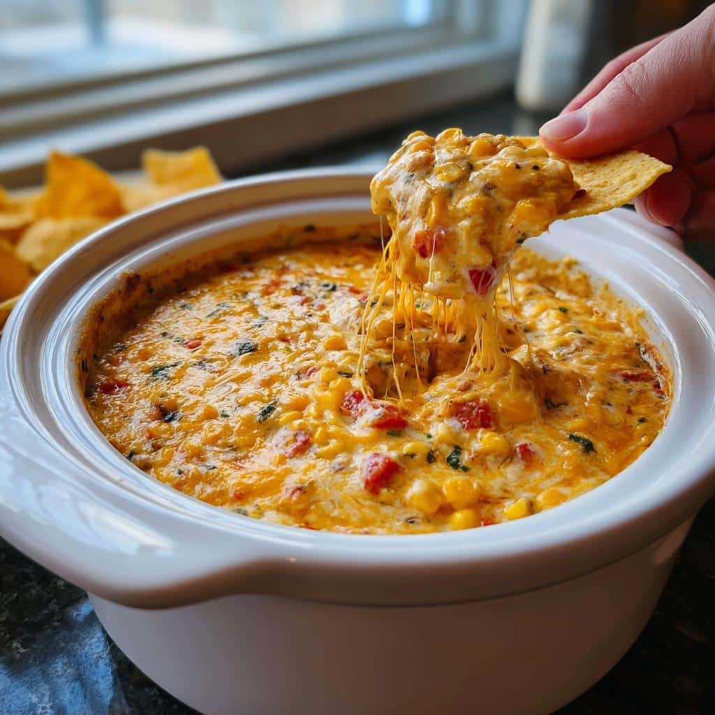 corn dip crockpot recipes - detail 1