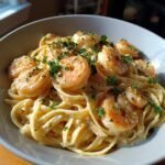 creamiest one pan shrimp fettuccine alfredo rich indulgence