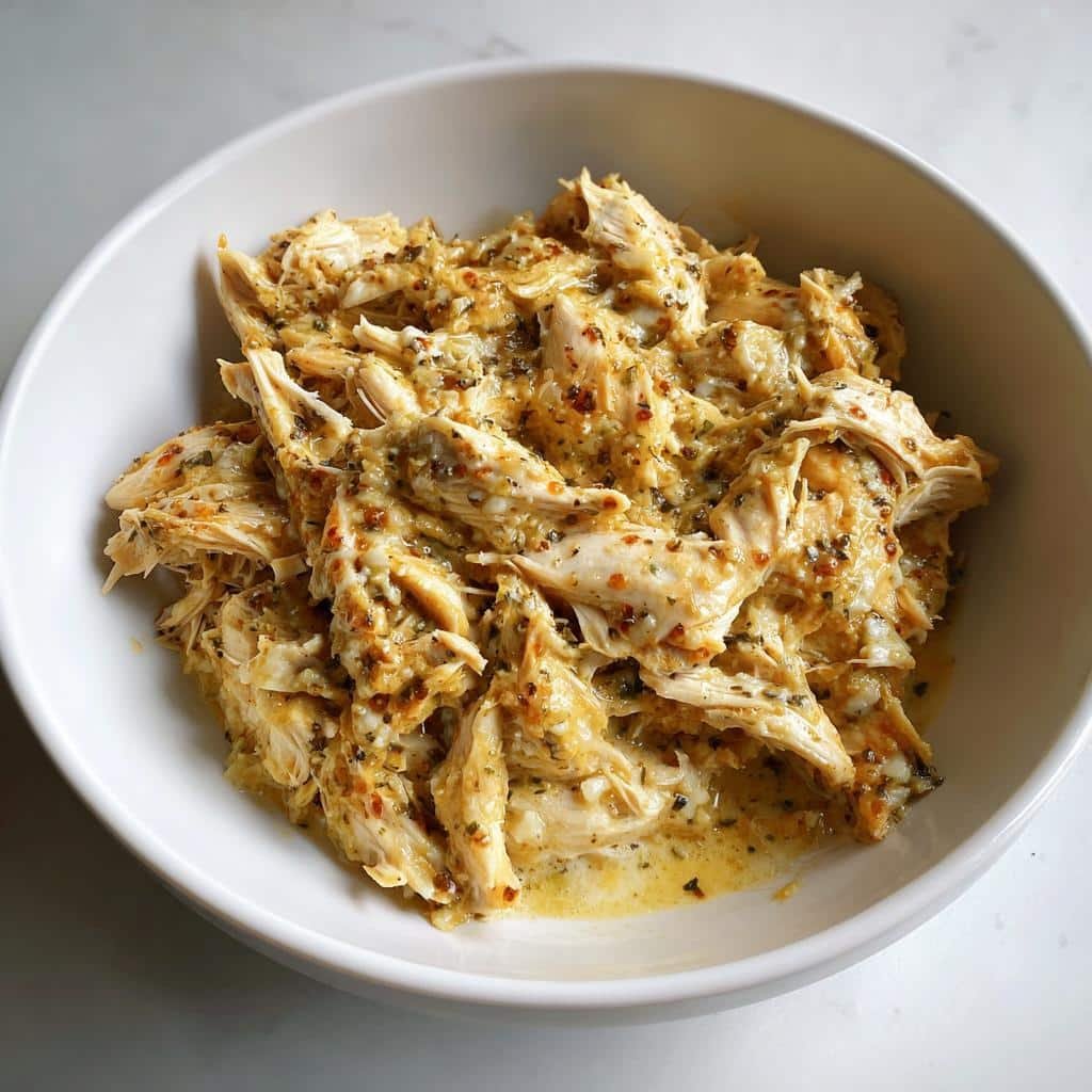 Irresistible 4-Ingredient Crockpot Caesar Chicken Recipe 3 crockpot caesar chicken recipes - detail 1