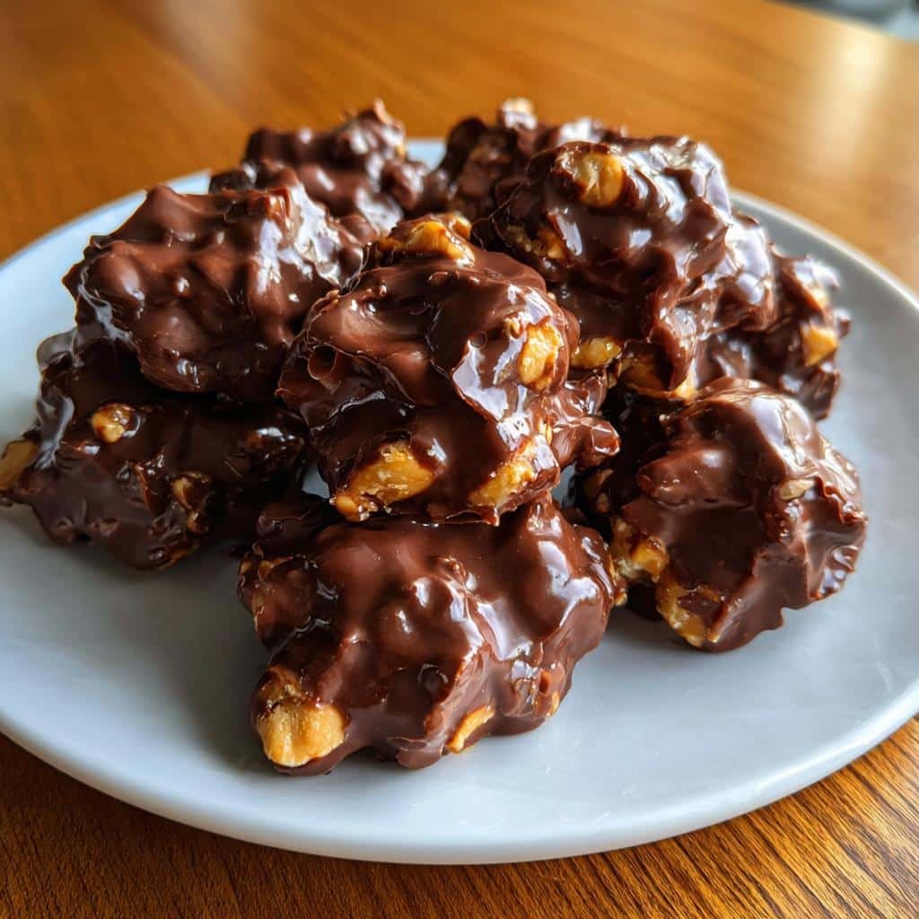 "3-Ingredient Crockpot Candy Recipe for a Magical Christmas" 3 crockpot candy recipes christmas - detail 1