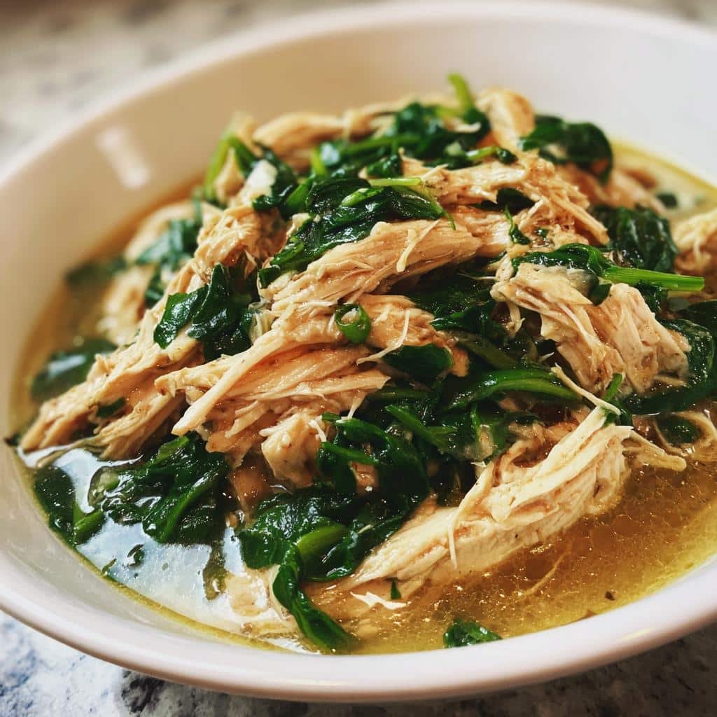 Crockpot Chicken and Spinach Recipe: 6-Hour Effortless Bliss 3 crockpot chicken and spinach recipes - detail 1