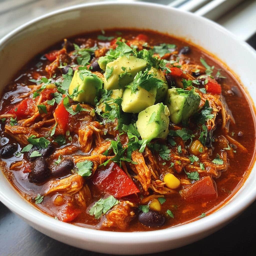 crockpot chicken chili recipes healthy - detail 1