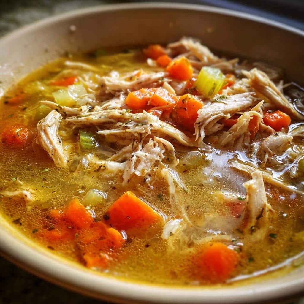 Hearty 5-Ingredient Crockpot Chicken Soup Recipe You'll Crave 3 crockpot chicken soup recipes - detail 1