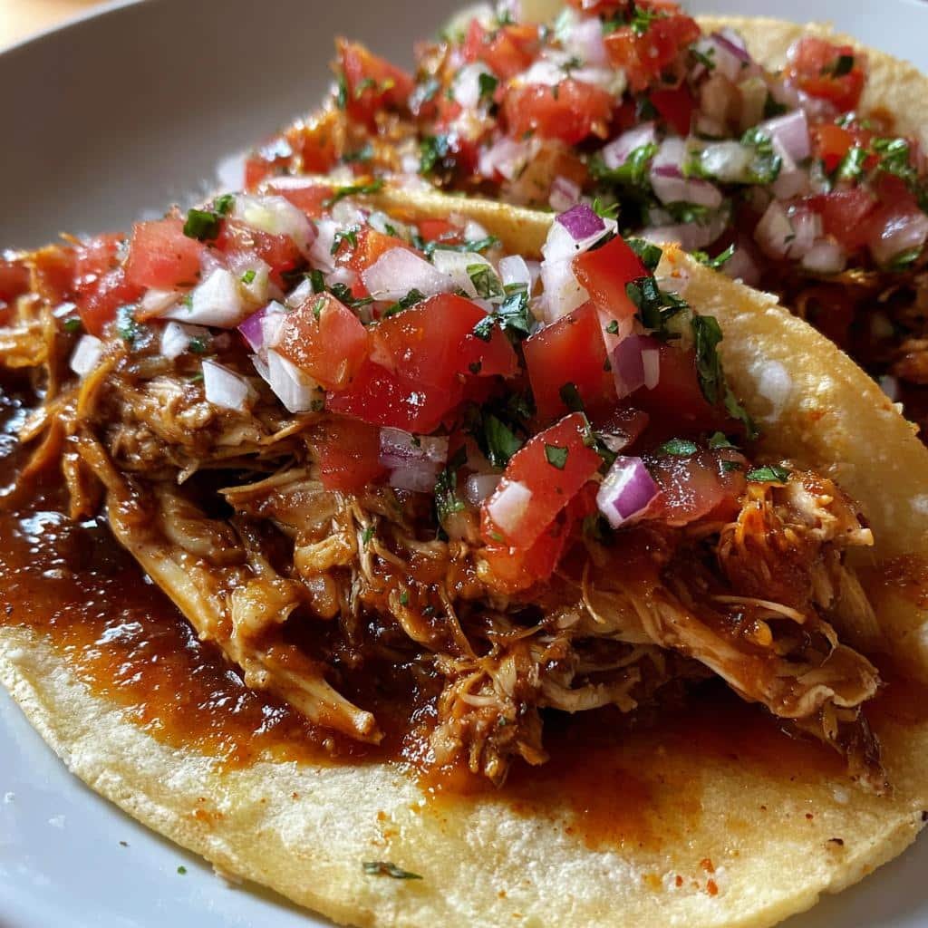 Irresistible Crockpot Chicken Tacos in Just 6 Hours 3 crockpot chicken taco recipes delicious and easy - detail 1