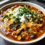 crockpot chicken taco soup recipes