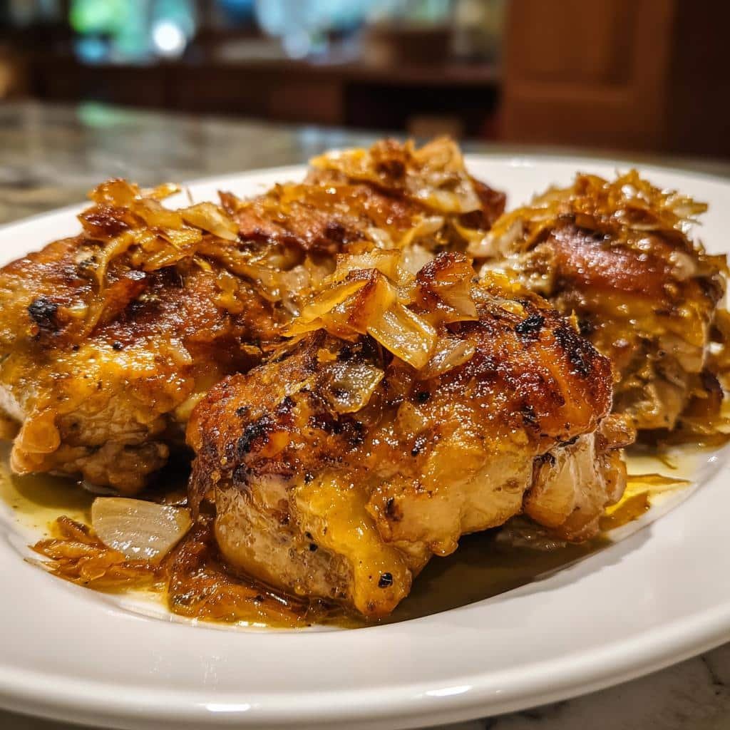 4-Ingredient Crockpot Chicken Thighs for a Cozy Family Delight 3 crockpot chicken thigh recipes cozy family delight - detail 1