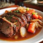 crockpot eye of round roast recipes