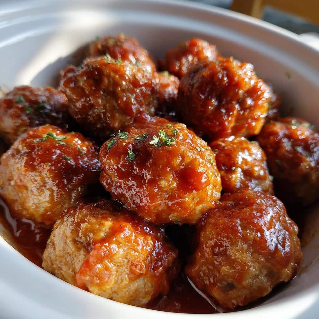 crockpot meatball recipes appetizers - detail 1