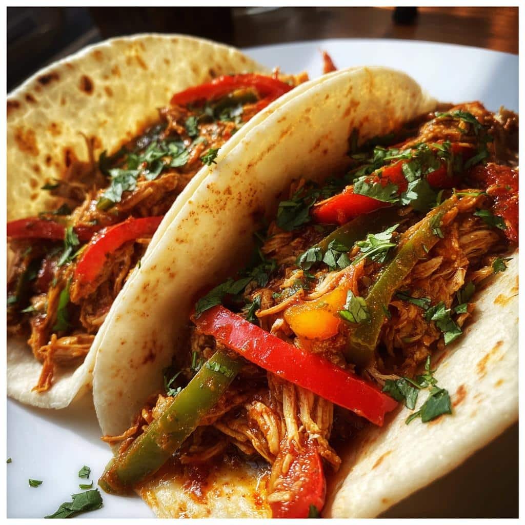 Juicy Crockpot Mexican Chicken Fajitas in 6 Easy Steps 3 crockpot mexican recipes slow cooker chicken fajitas - detail 1