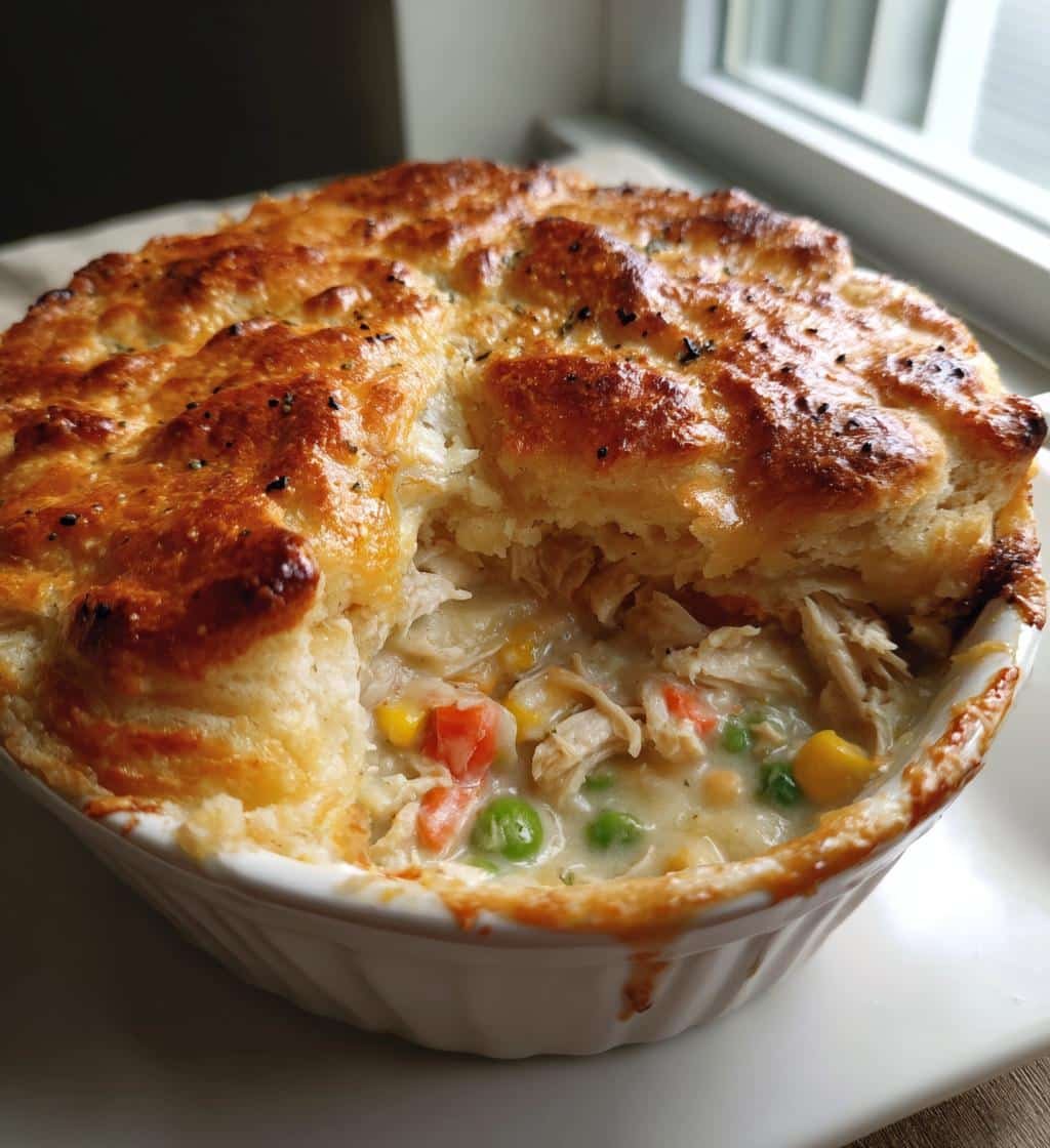 easy chicken pot pie casserole for cozy nights - detail 1