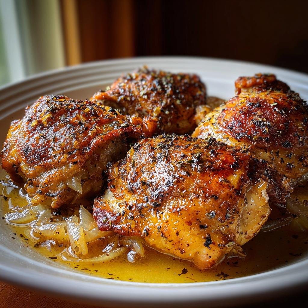 Juicy 6-Ingredient Crockpot Chicken Thighs You'll Crave 3 easy chicken thigh recipes crockpot - detail 1