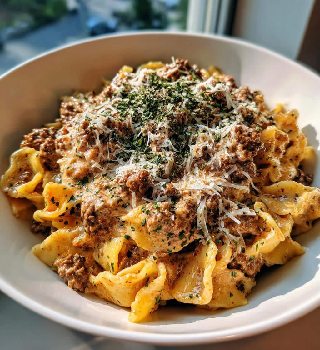 easy creamy beef pasta a true weeknight favorite - detail 1