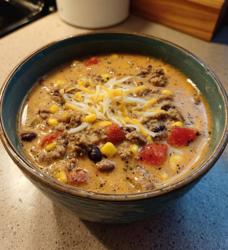 easy creamy cowboy soup for cold nights
