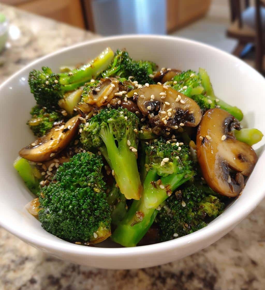 Healthy Broccoli and Mushroom Stir Fry in 15 Minutes - Delicious 3 healthy broccoli and mushroom stir fry a weeknight win - detail 1