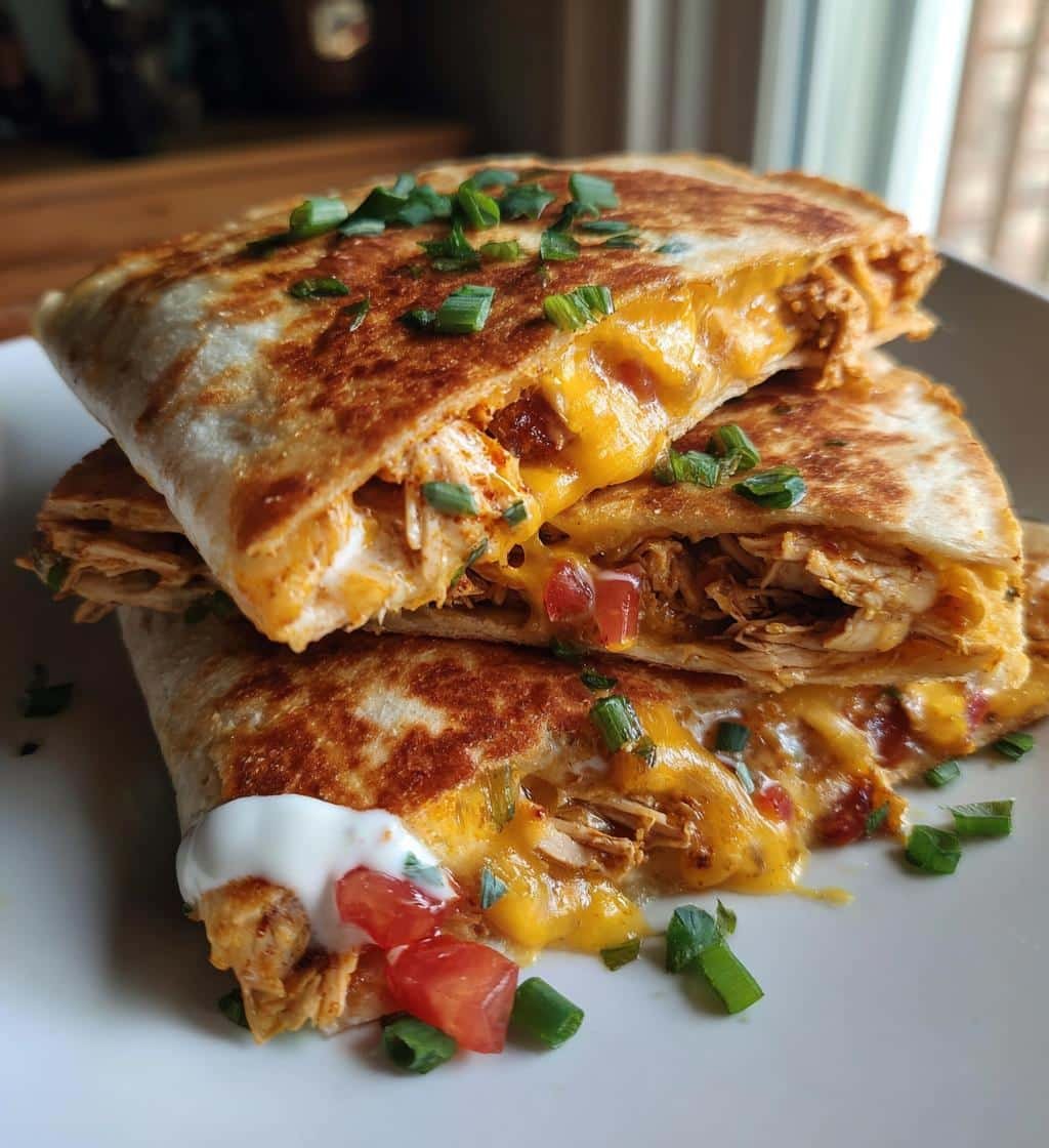 Irresistible Chicken Ranch Quesadilla Melty Comfort Food in 15 Minutes 3 irresistible chicken ranch quesadilla melty comfort food - detail 1