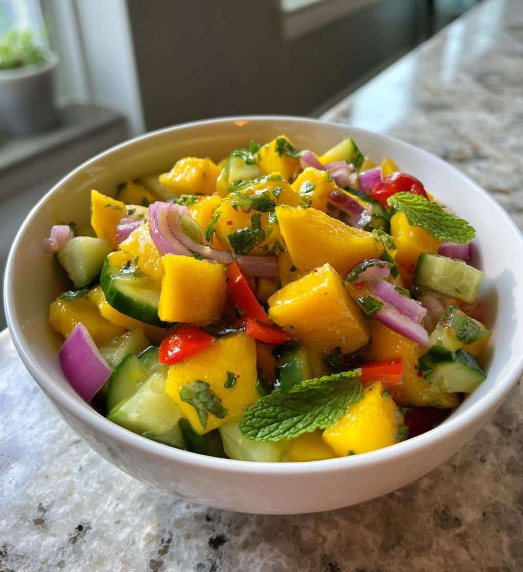 irresistible mango salad - detail 1