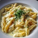irresistible restaurant style creamy garlic penne pasta a garlic lovers dream