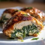 juicy spinach stuffed chicken a must try dinner
