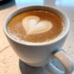 latte heart perfect coffee art recipe