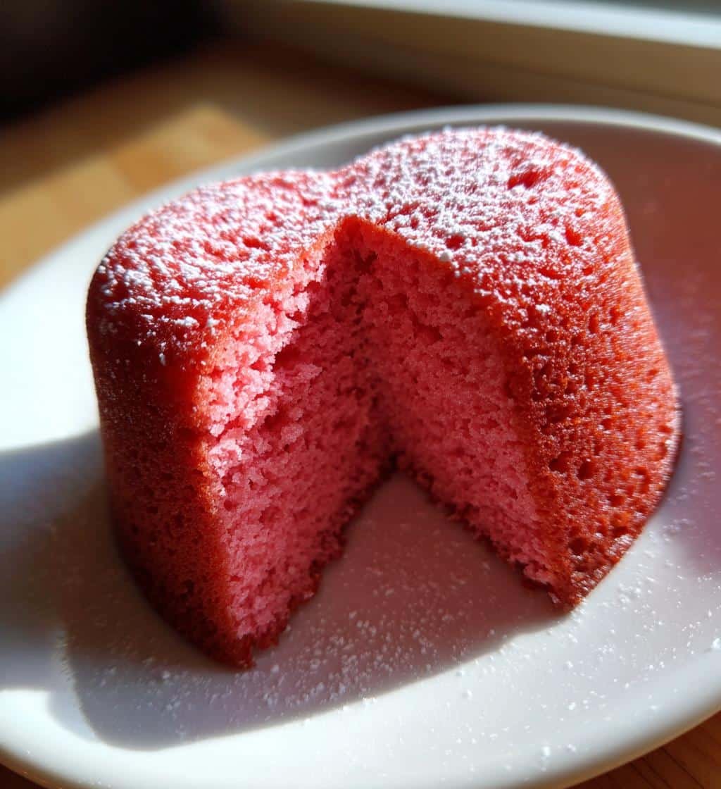 Sweet Mini Heart Cakes for Valentine’s Day - Bake in 30 Minutes 3 mini heart cakes valentines day - detail 1