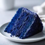 navy blue heart cake recipe