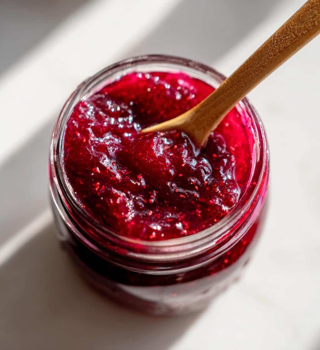 pink heart jam homemade recipe - detail 1