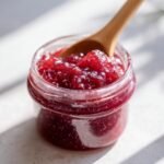 pink heart jam homemade recipe