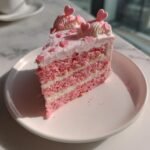 pink love heart cake recipe