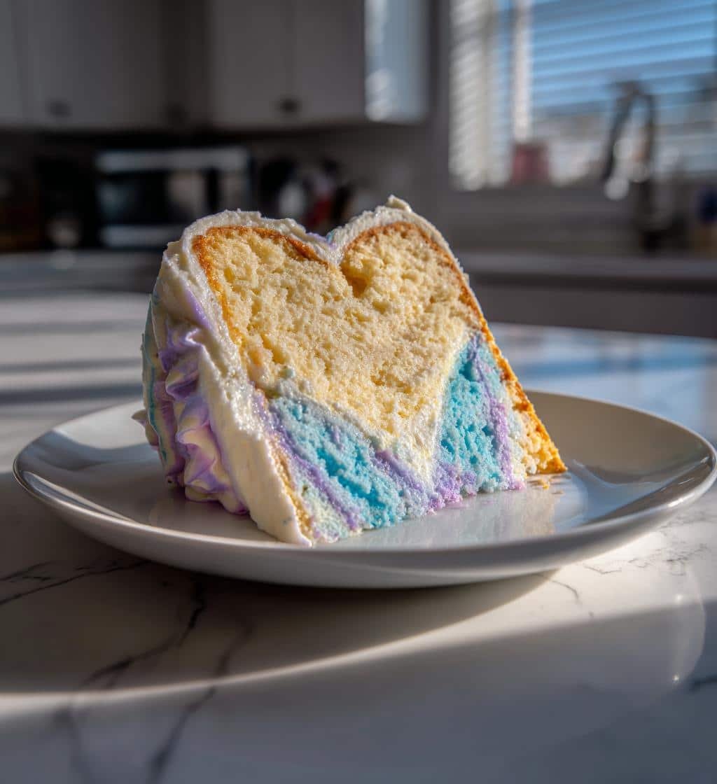 pisces heart cake recipe - detail 1