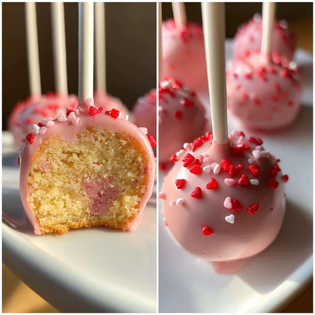 popsicle cake pops valentine - detail 1