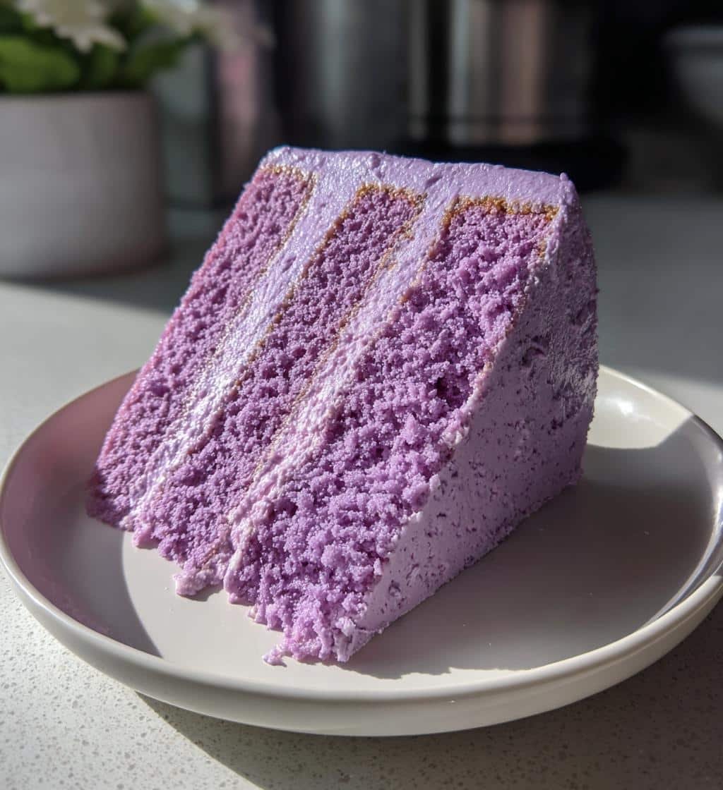 purple heart cake delightful treat recipe - detail 1