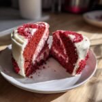 red and white heart cake recipe
