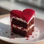 red glitter heart cake reasons to adore this delight
