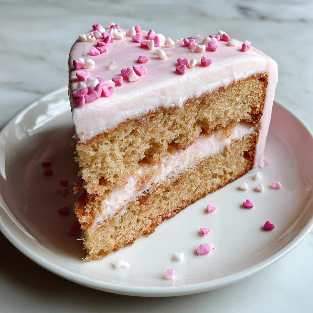 small valentines cake sweet treats - detail 1