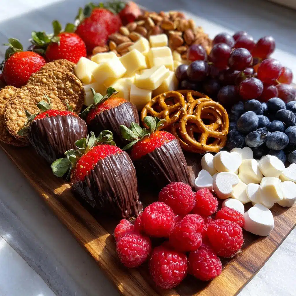 snack board valentines day fun