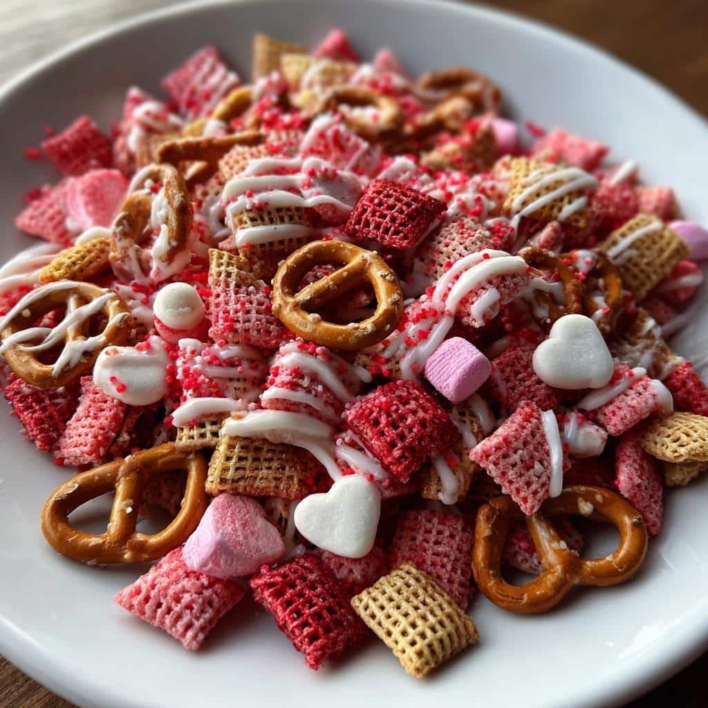 snack mix valentines day fun - detail 1