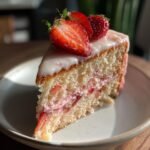 strawberry heart cake recipe deliciousness