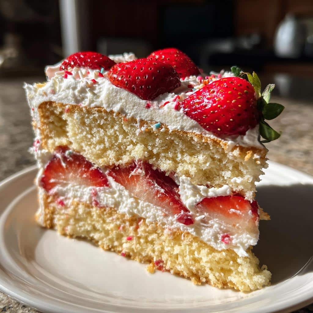 Strawberry Shortcake Valentines Funfetti in 20 Minutes 3 strawberry shortcake valentines funfetti - detail 1