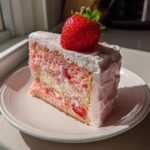 strawberry valentines cake delight
