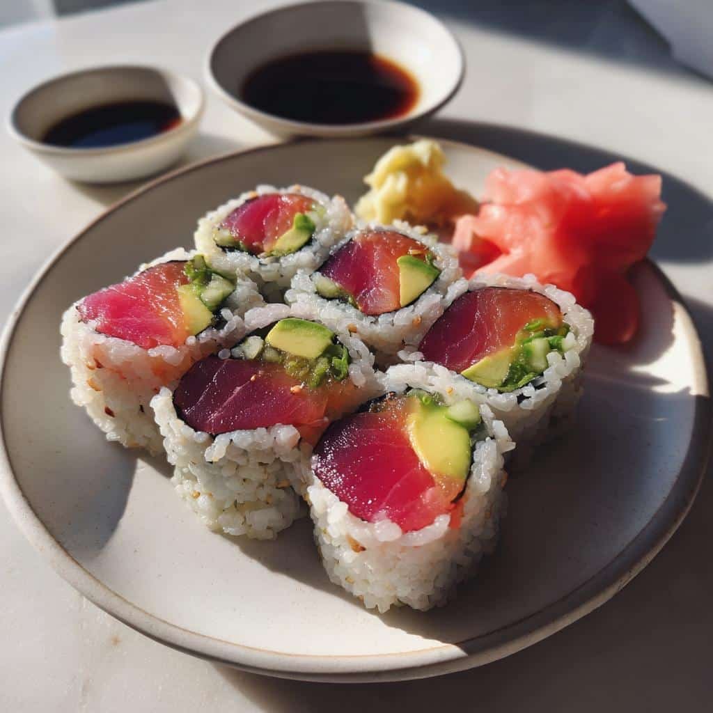 sushi valentine recipe romantic dinner for two - detail 1