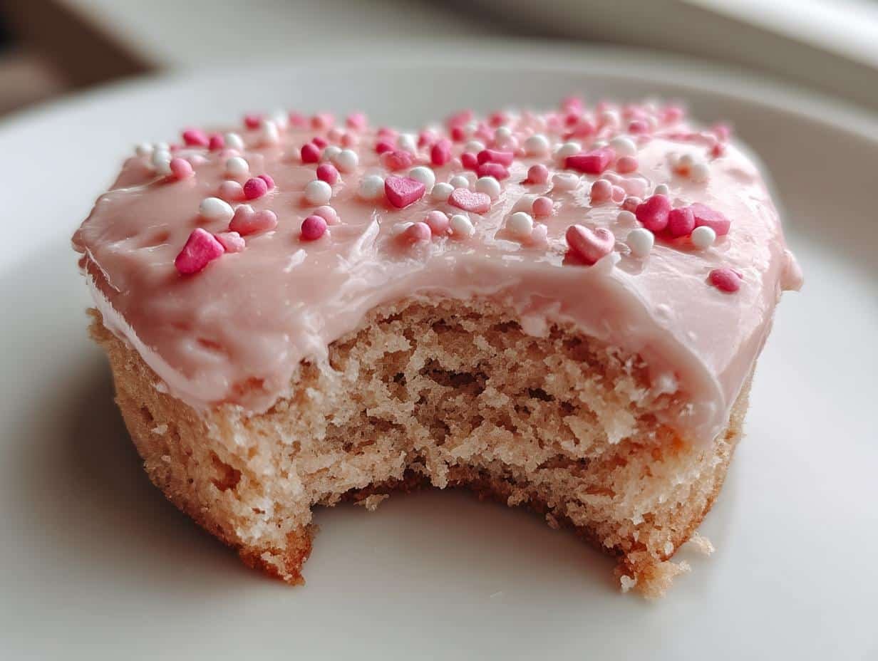 tiny valentines cakes sweethearts - detail 1
