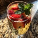 valentine champagne cocktails recipe
